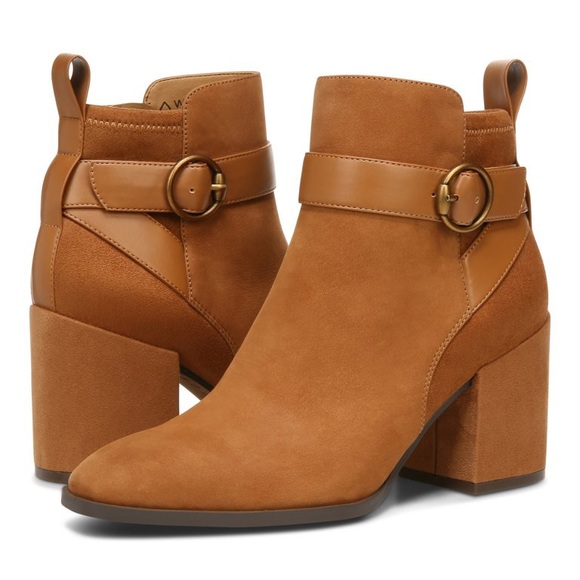 Vionic Tenley Bootie  toffee color casual classic stylish chic outdoor - Picture 1 of 8